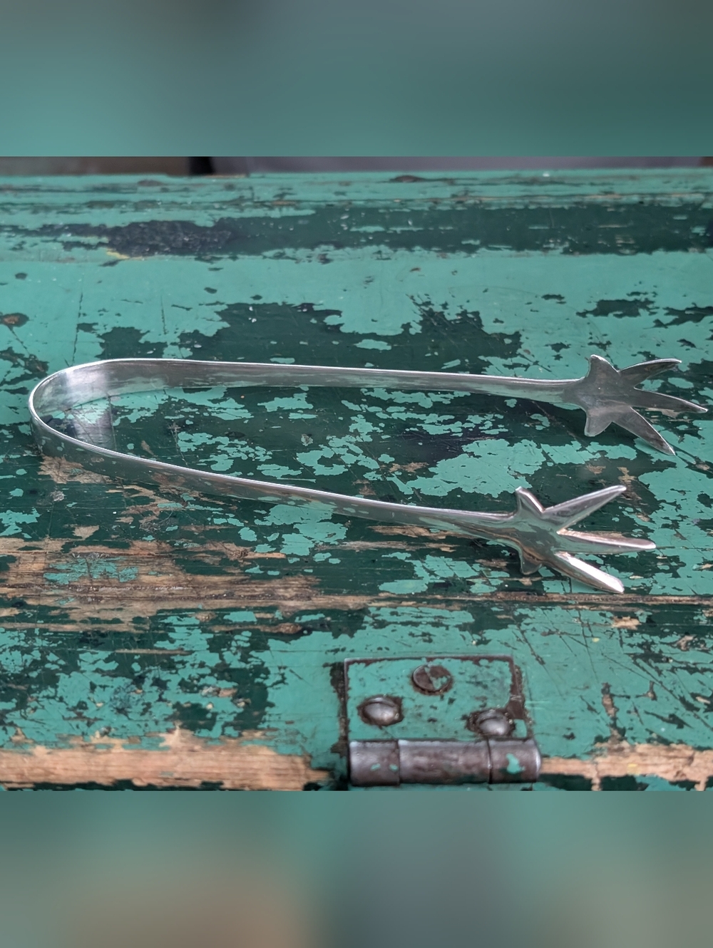 Antique Silver Plated Ice Tongs - Sugar Tongs - Claws 7 Inch